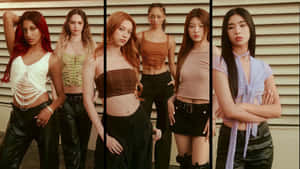 Katseye Fashion Group Urban Style Wallpaper