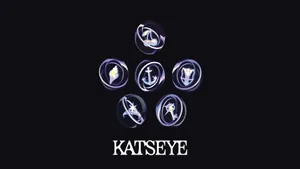 Katseye Logo Design Wallpaper