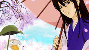 Katsura Kotaro In A Tranquil Moment Wallpaper