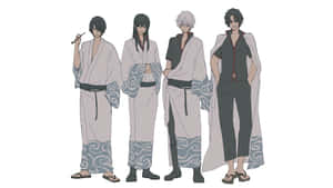 Katsura_ Kotaro_ Various_ Outfits_ Anime_ Character_ Design Wallpaper