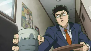 Katsuya Serizawa - Dynamic Anime Character In Action Wallpaper