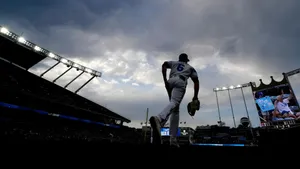Kauffman Stadium Evening Game Wallpaper