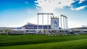 Kauffman Stadium Exterior View Wallpaper