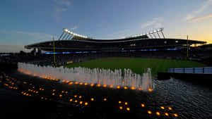 Kauffman Stadium Night View Wallpaper