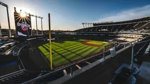 Kauffman Stadium Sunset View Wallpaper
