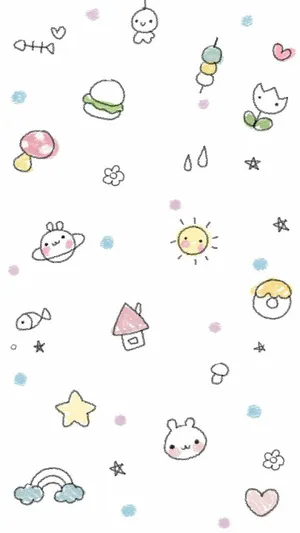 Kawaii Aesthetic Cute Drawings Wallpaper