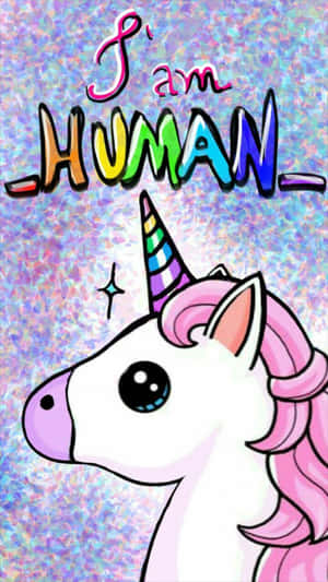 Kawaii Cartoon Unicorn Wallpaper Wallpaper