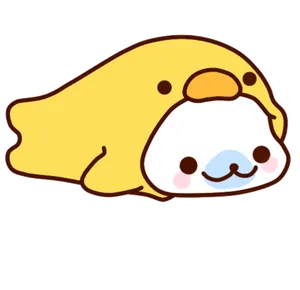 Kawaii Cute Animals White Seal Wallpaper