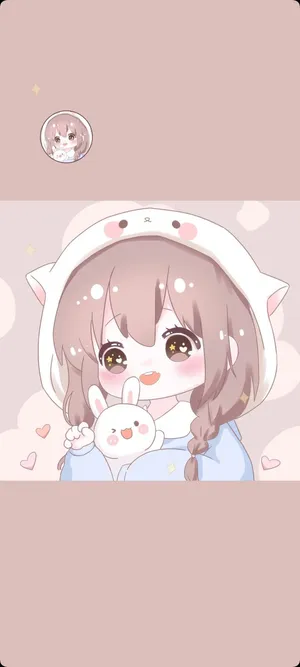Kawaii Cute Anime Big Eyes Wallpaper