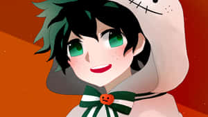 Kawaii Deku Is An Incredibly Adorable Imagined Version Of The Popular Fictional Character; It's Just Too Cute! Wallpaper