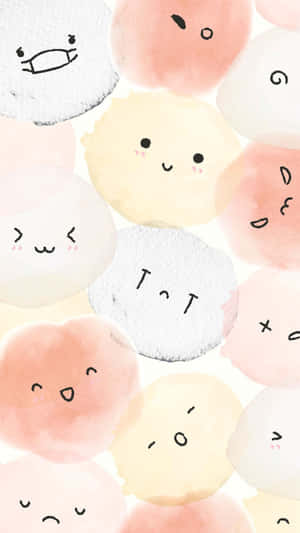 Kawaii Emoticon Wallpaper Wallpaper