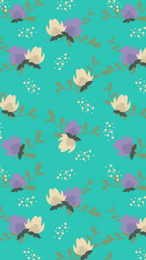 Kawaii Flower: A Cute And Adorable Blossom Wallpaper