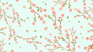 Kawaii Flower: Pastel Wonderland Wallpaper