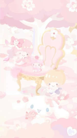 Kawaii Pastel Fantasy World Wallpaper