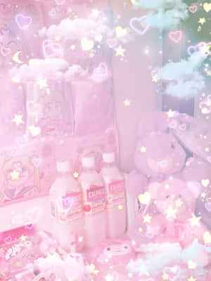Kawaiicore Pink Aesthetic Collection Wallpaper