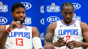 Kawhi Leonard And Paul George Clippers Wallpaper