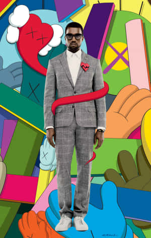 Kaws Artwork: Own The Dream Wallpaper