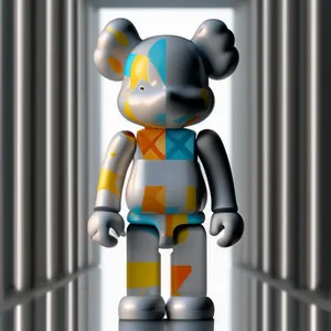 Kaws Bearbrick Art Figure Wallpaper