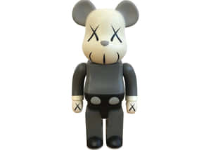 Kaws Bearbrick Figure Collectible Wallpaper