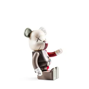 Kaws Bearbrick Figure Side View Wallpaper