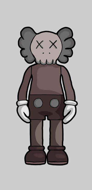 Kaws Character Illustration Wallpaper