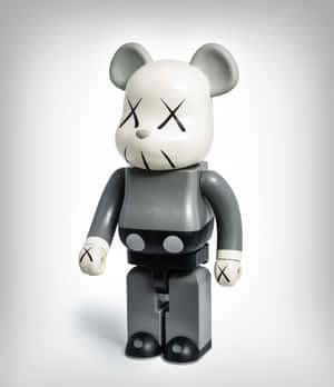Kaws Companion Bearbrick Figure Wallpaper