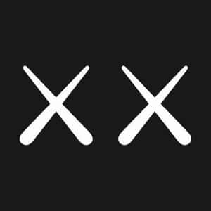 Kaws Eyes Black And White Wallpaper