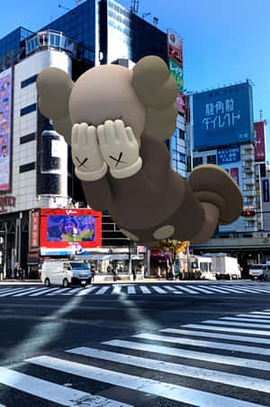 Kaws Holiday: A Unique Artistic Experience Wallpaper