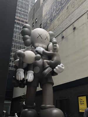 Kaws Holiday - Unforgettable Artwork Exploring Friendship Wallpaper