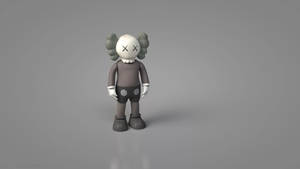 Kaws Pc Companion Gray Wallpaper