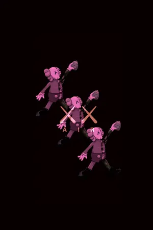 Kaws X Air Jordan Collaboration | Limited Edition Sneaker Wallpaper