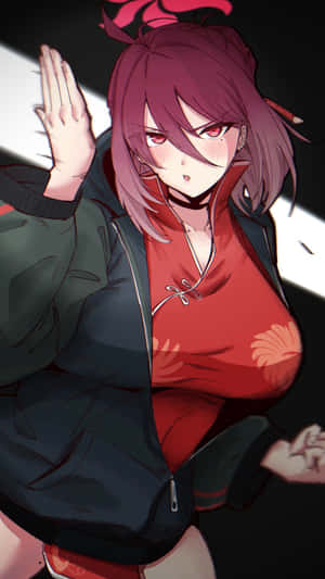 Kayama Reijo Dynamic Pose Wallpaper