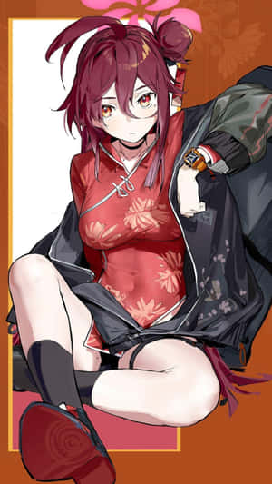 Kayama Reijo Stylish Anime Character Wallpaper