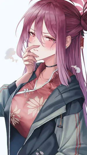 Kayama Reijo Stylish Anime Portrait Wallpaper