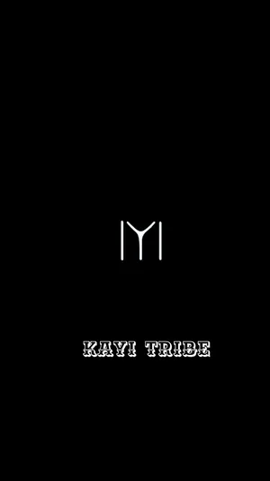 Kayi Tribe White And Black Seal Wallpaper