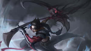 Kayn Shadow Reaper Artwork Wallpaper