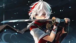 Kazuha Sword Genshin Pfp Wallpaper