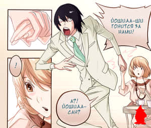 Kazuya Hiramaru In Thought Wallpaper