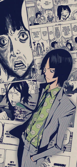 Kazuya_ Hiramaru_ Manga_ Collage Wallpaper