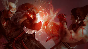 Kazuya Mishima Vs Heihachi Mishima Wallpaper