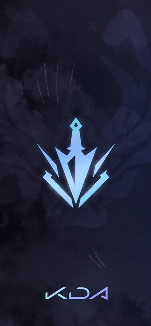 Kda Logo Dedicated To Akali Wallpaper