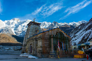 Kedarnath Ancient Temple 4k Wallpaper