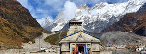 Kedarnath Temple At Daylight 4k Wallpaper