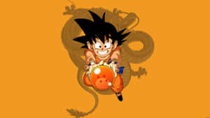 Keep Calm And Learn From Goku! Wallpaper