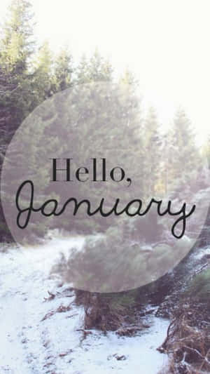 Keep Connected With The Latest January Phone Wallpaper