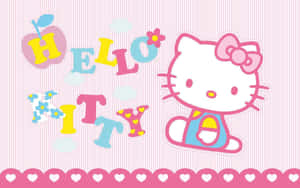 Keep Productivity At A High Level With A Hello Kitty Pc Wallpaper