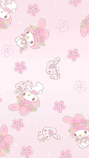 Keep Smiling With Cute Sanrio Wallpaper