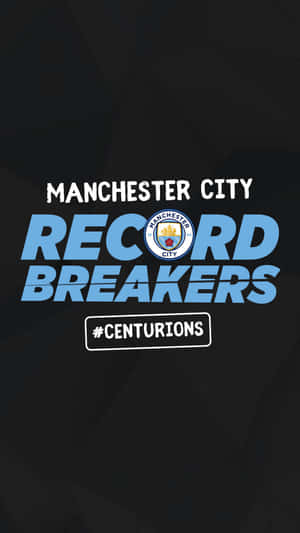 Keep Up To Date With Manchester City On Your Iphone Wallpaper