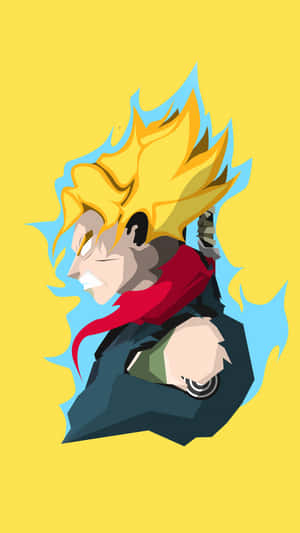 Keep Your Phone Secure And In Style With Trunks Phone Wallpaper