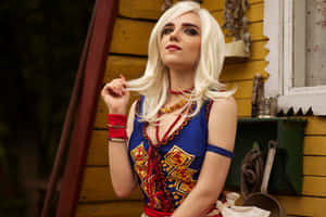 Keira Metz Cosplay Witcher Universe Wallpaper